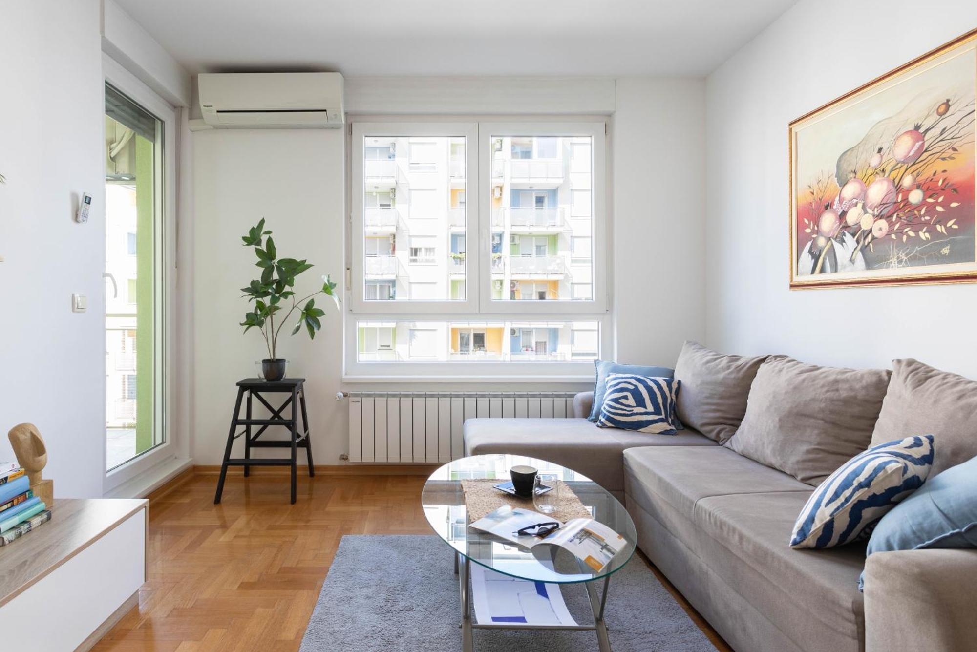 Sunny 1Bdr With Balcony & Parking Apartment Zagreb Ngoại thất bức ảnh