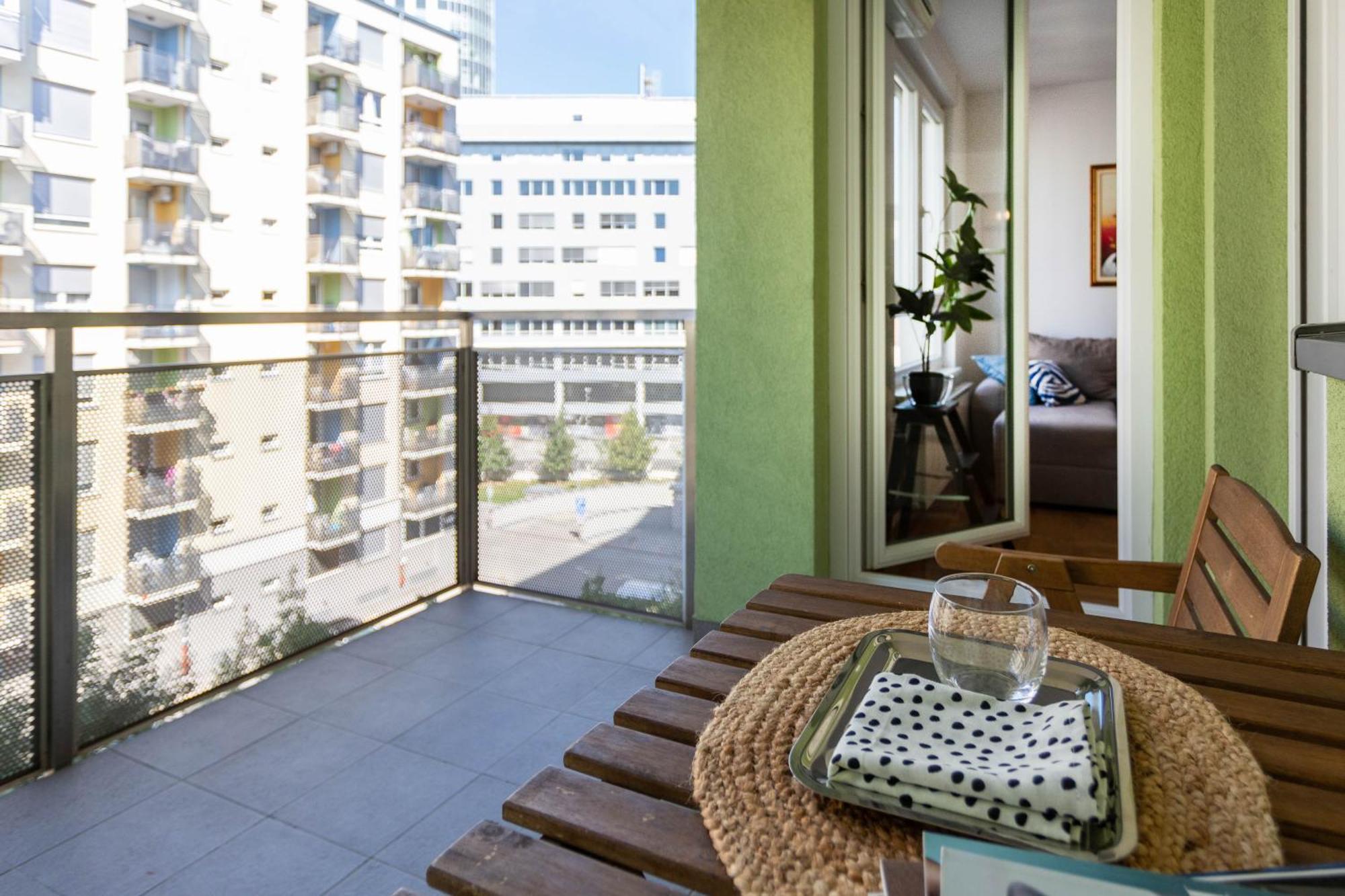 Sunny 1Bdr With Balcony & Parking Apartment Zagreb Ngoại thất bức ảnh