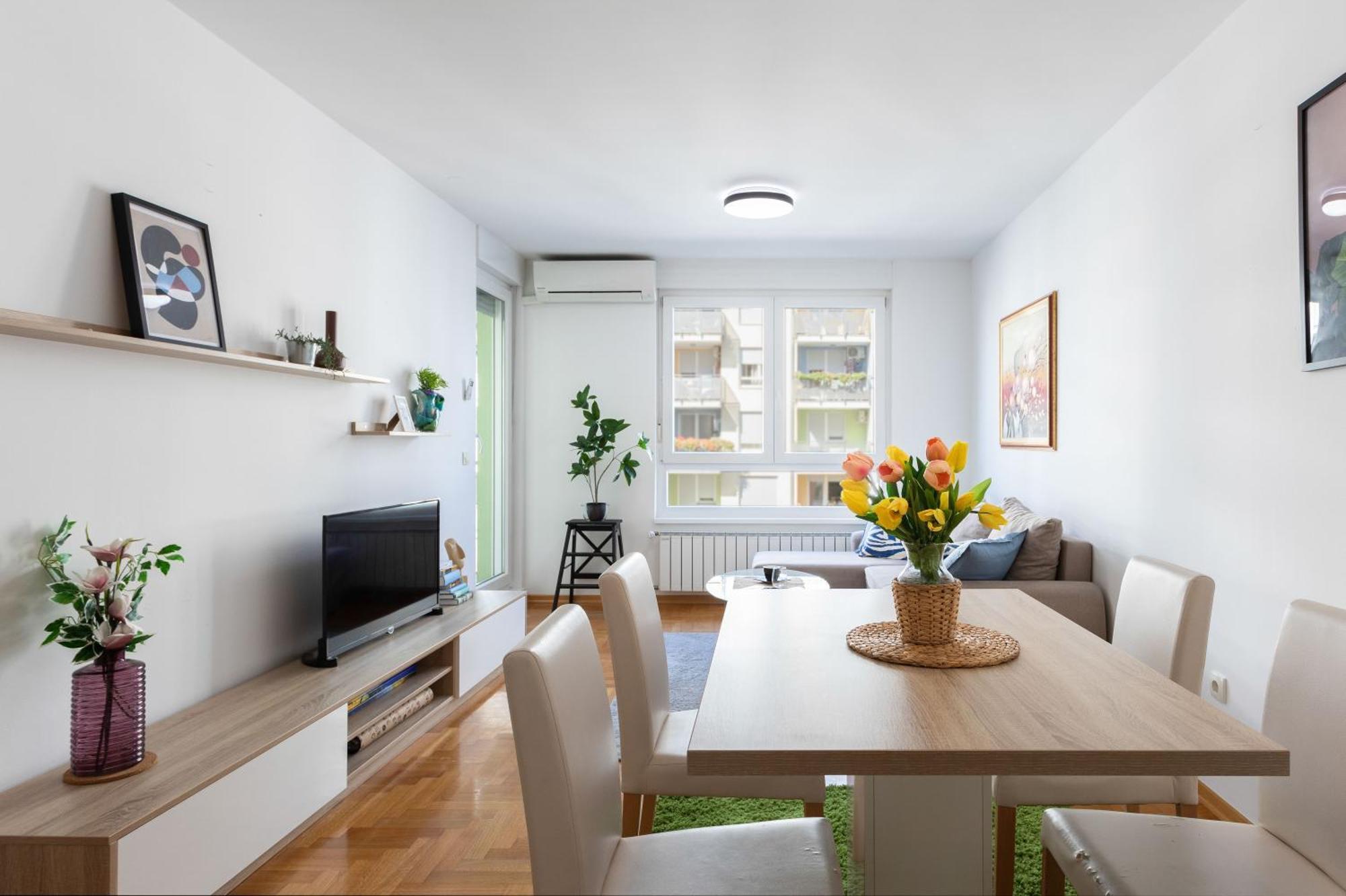 Sunny 1Bdr With Balcony & Parking Apartment Zagreb Ngoại thất bức ảnh