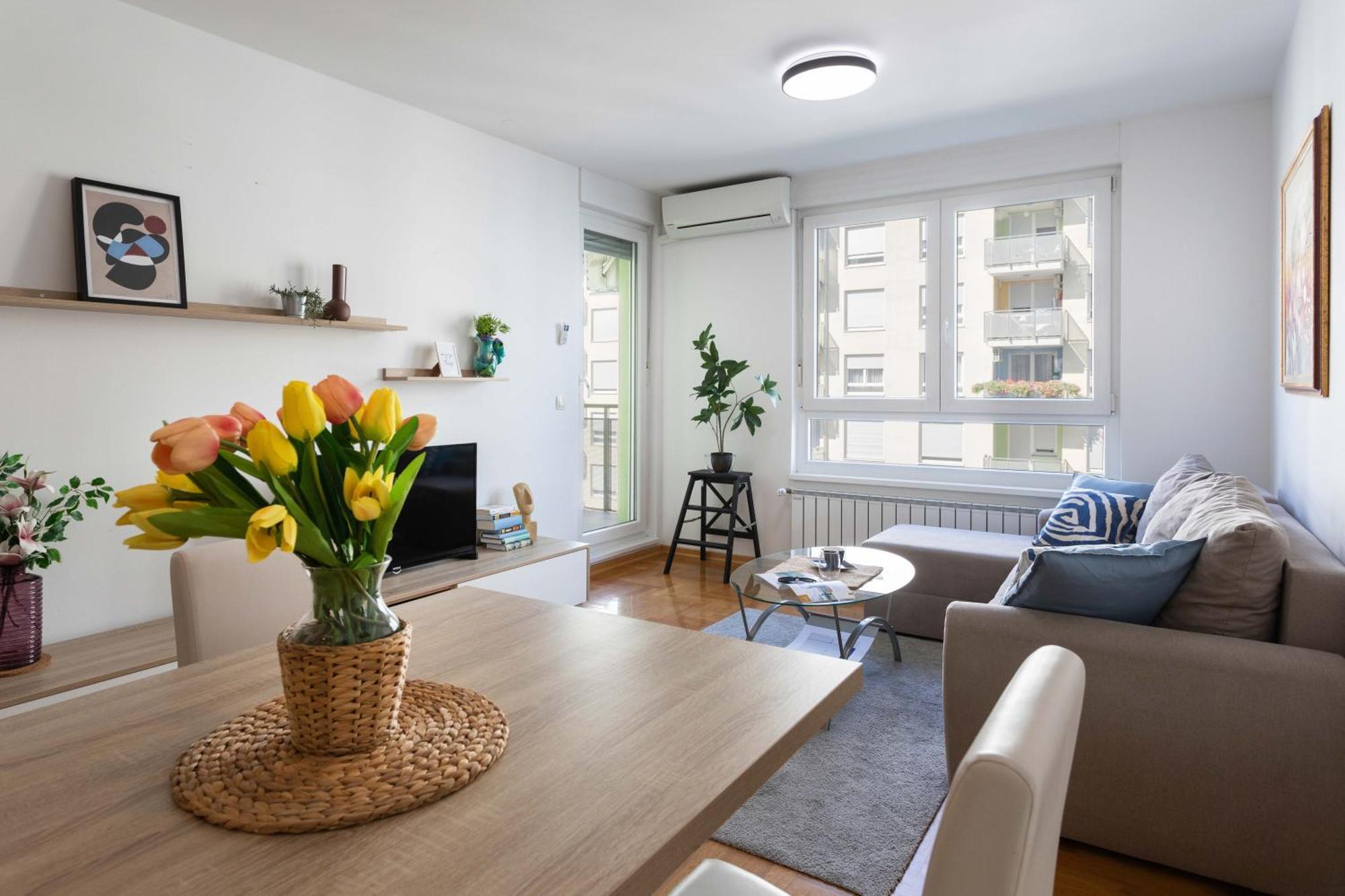 Sunny 1Bdr With Balcony & Parking Apartment Zagreb Ngoại thất bức ảnh